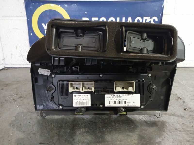 Recambio de mando climatizador para seat altea xl (5p5) reference referencia OEM IAM 5P0907044P  