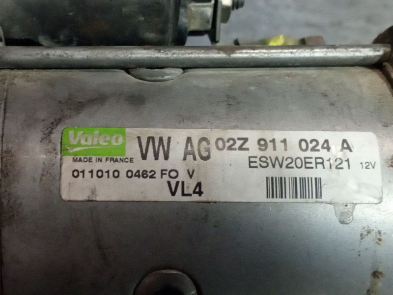 Recambio de motor arranque para seat leon (1p1) reference referencia OEM IAM ESW20ER121 02Z911420A 
