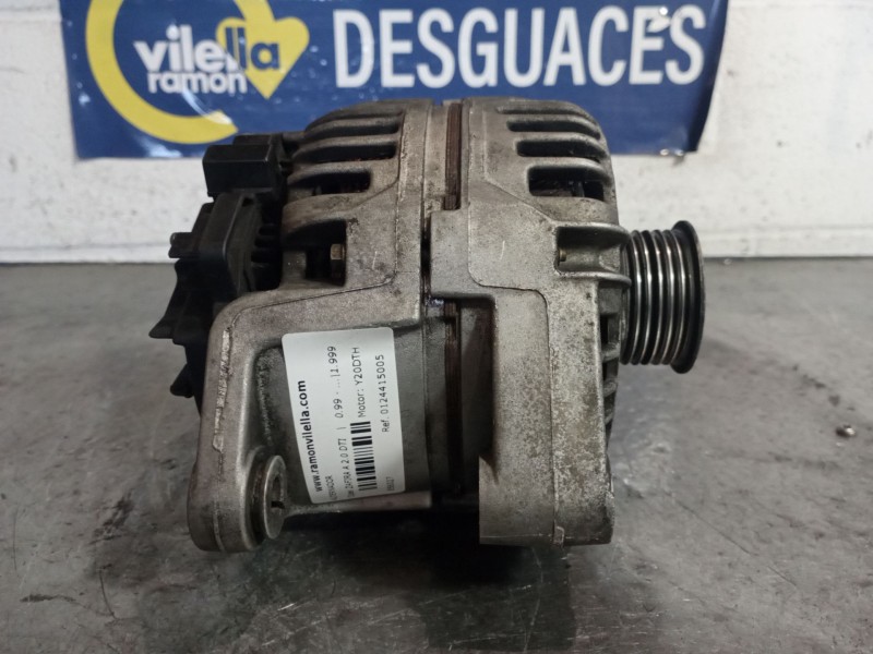 Recambio de alternador para opel zafira a 2.0 dti | 0.99 - ... 2.0 dti | 0.99 - ... referencia OEM IAM 0124415005 90561168 14V 1