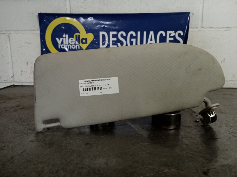 Recambio de parasol derecho para seat ibiza (6j5) 1.6 tdi | 0.08 - ... 1.6 tdi | 0.08 - ... referencia OEM IAM   