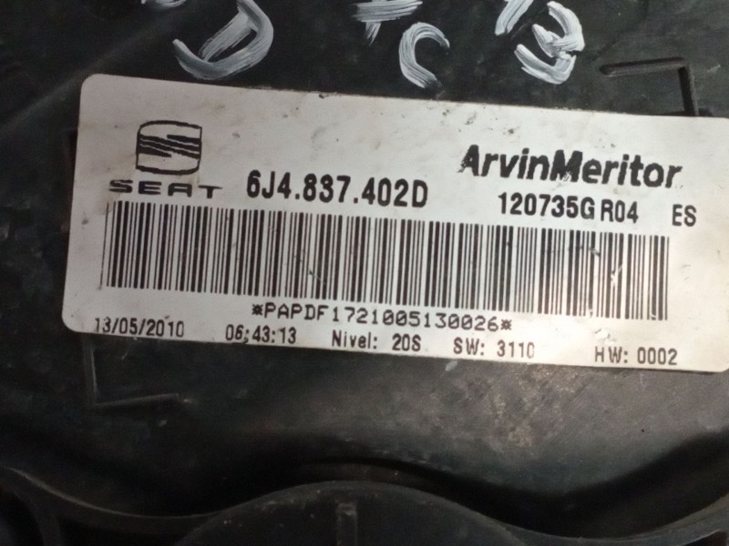 Recambio de elevalunas delantero derecho para seat ibiza (6j5) 1.6 tdi | 0.08 - ... 1.6 tdi | 0.08 - ... referencia OEM IAM   