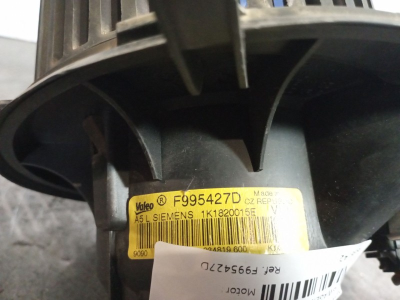Recambio de motor calefaccion para volkswagen touran (1t1) 1.9 tdi referencia OEM IAM F995427D 1K1820015E 