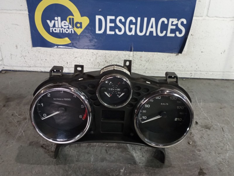 Recambio de cuadro instrumentos para peugeot 207 1.6 hdi referencia OEM IAM A2C53190341 9662904880 