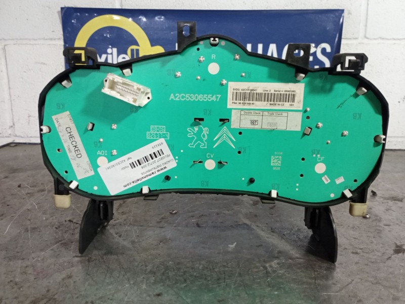 Recambio de cuadro instrumentos para peugeot 207 1.6 hdi referencia OEM IAM A2C53190341 9662904880 