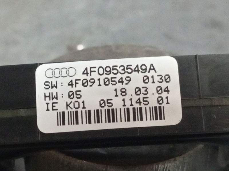 Recambio de centralita para audi a6 berlina (4f2) 3.0 v6 24v tdi referencia OEM IAM 4F0953549A  
