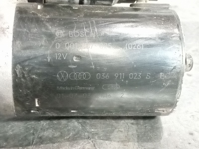 Recambio de motor arranque para seat ibiza (6k) 1.4 i referencia OEM IAM 0001107025 036911023S 