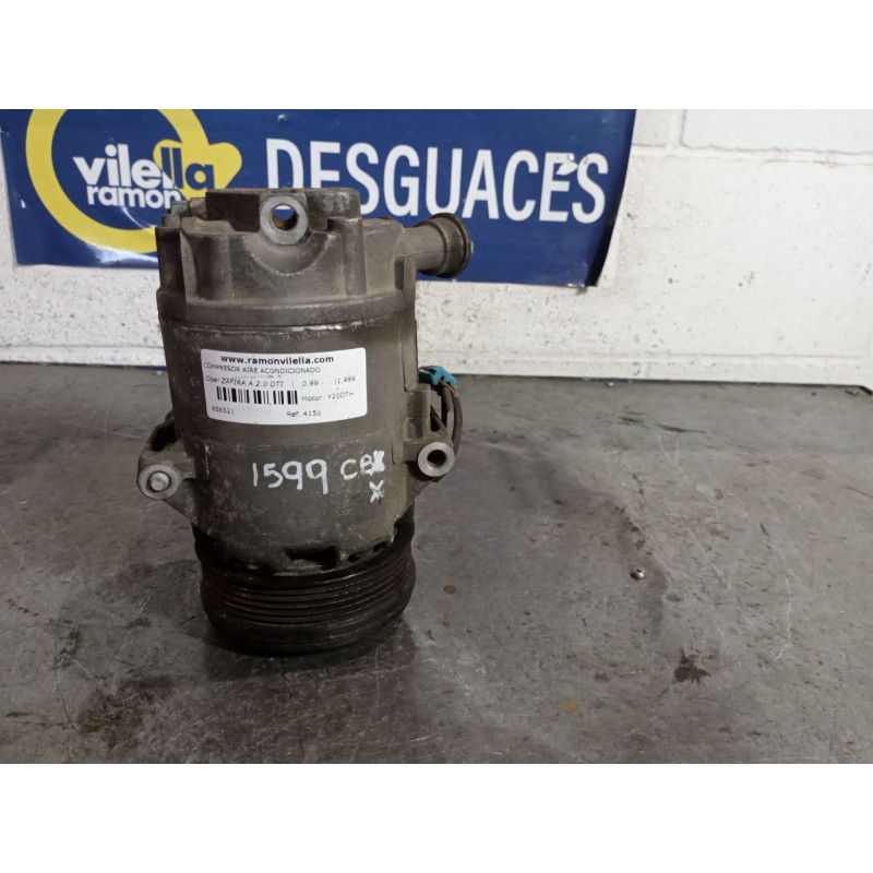 Recambio de compresor aire acondicionado para opel zafira a 2.0 dti | 0.99 - ... 2.0 dti | 0.99 - ... referencia OEM IAM 4152 24