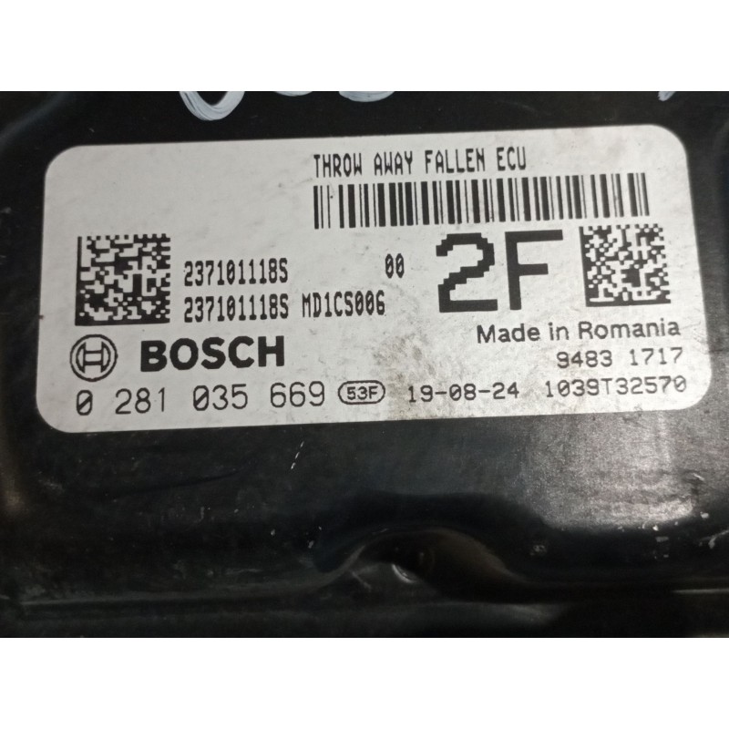 Recambio de centralita motor uce para mercedes citan (w415) furgon 109 cdi extralang (a3) (415605) | 09.12 - 12.17 109 cdi extra