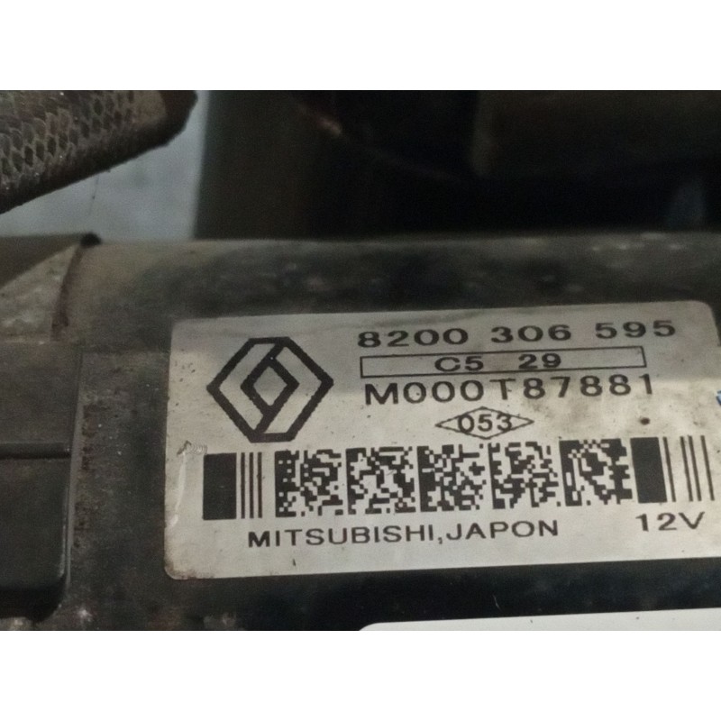 Recambio de motor arranque para renault megane ii berlina 5p  | 0.00 - ...  | 0.00 - ... referencia OEM IAM M000T87881 820030659