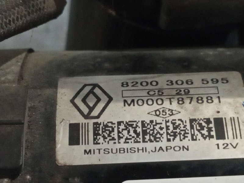 Recambio de motor arranque para renault megane ii berlina 5p  | 0.00 - ...  | 0.00 - ... referencia OEM IAM M000T87881 820030659