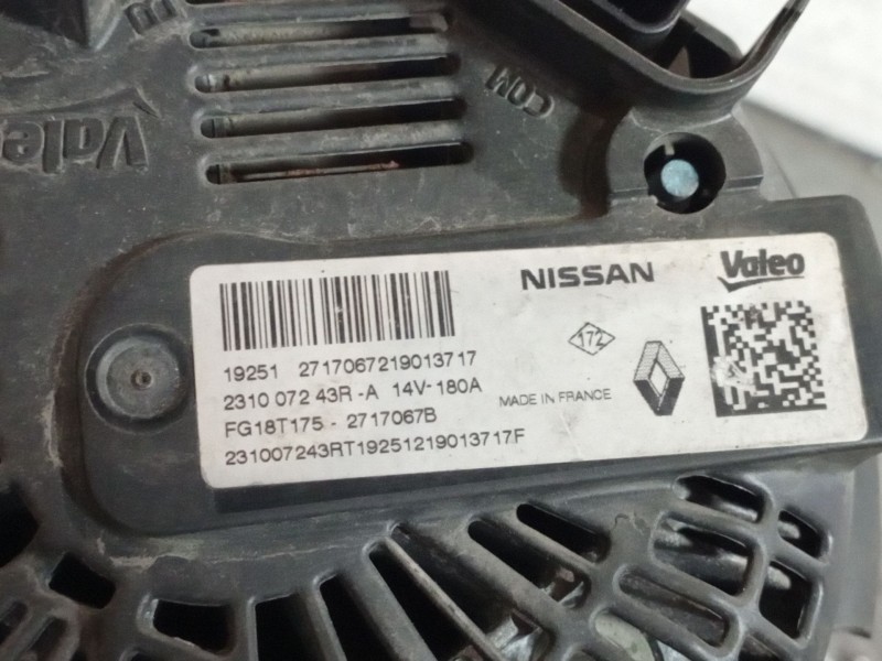 Recambio de alternador para mercedes citan (w415) furgon 109 cdi extralang (a3) (415605) | 09.12 - 12.17 109 cdi extralang (a3) 