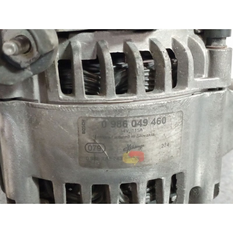 Recambio de alternador para jaguar x-type  | 0.01 - ...  | 0.01 - ... referencia OEM IAM 0986049460  14V 115A