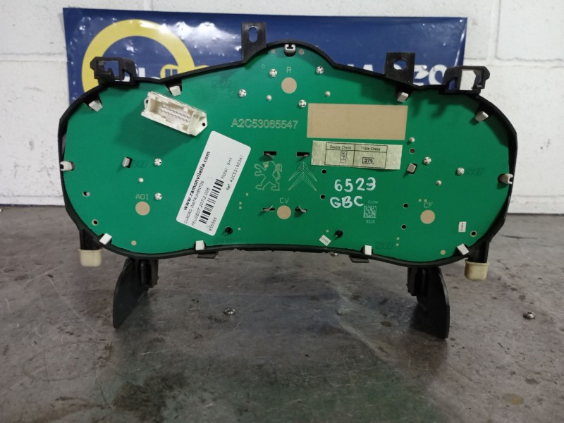 Recambio de cuadro instrumentos para peugeot 207 1.6 hdi referencia OEM IAM A2C53190341 966290480 A2C53065547