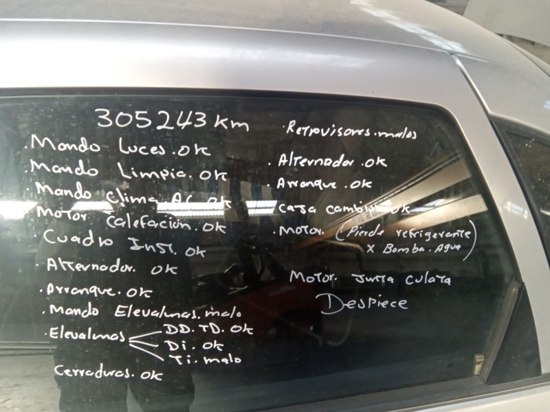 opel vectra b berlina  | 0.95 - 0.02 del año 2000