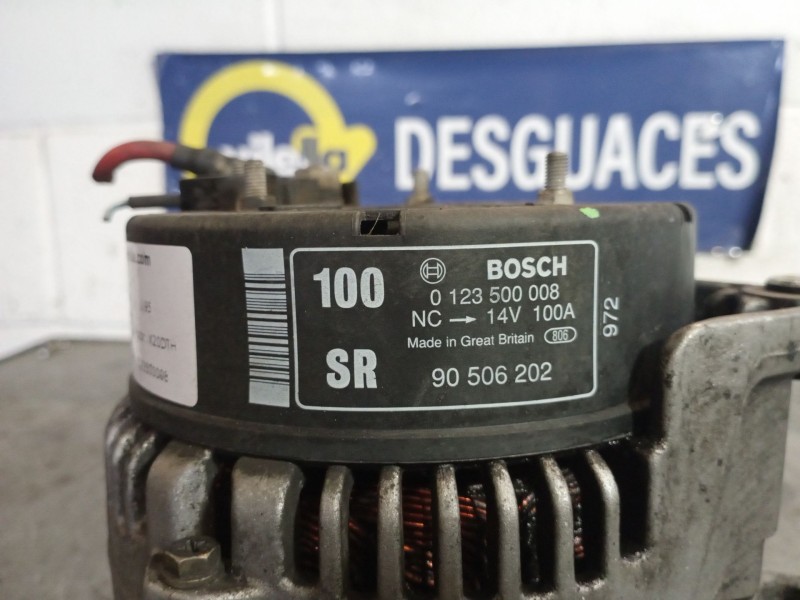 Recambio de alternador para opel vectra b berlina  | 0.95 - 0.02  | 0.95 - 0.02 referencia OEM IAM 0123500008 90506202 