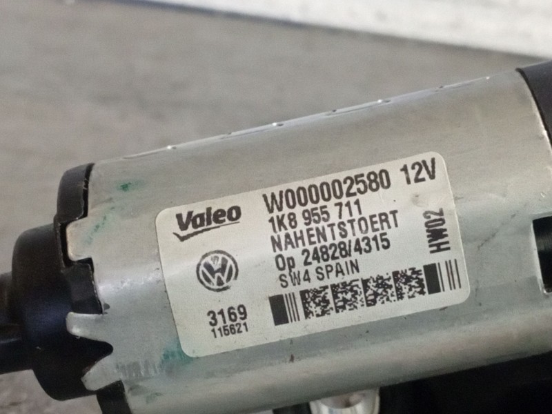 Recambio de motor limpia trasero para volkswagen scirocco 1.4 tsi 160 referencia OEM IAM 1K8955119B  