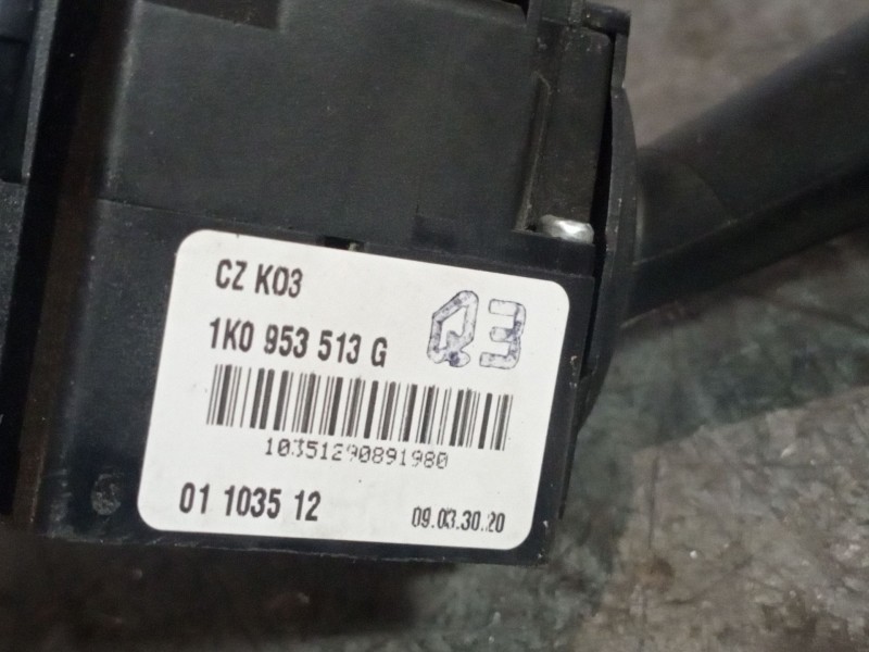 Recambio de mando luces para volkswagen scirocco 1.4 tsi 160 referencia OEM IAM 1K0953513G  