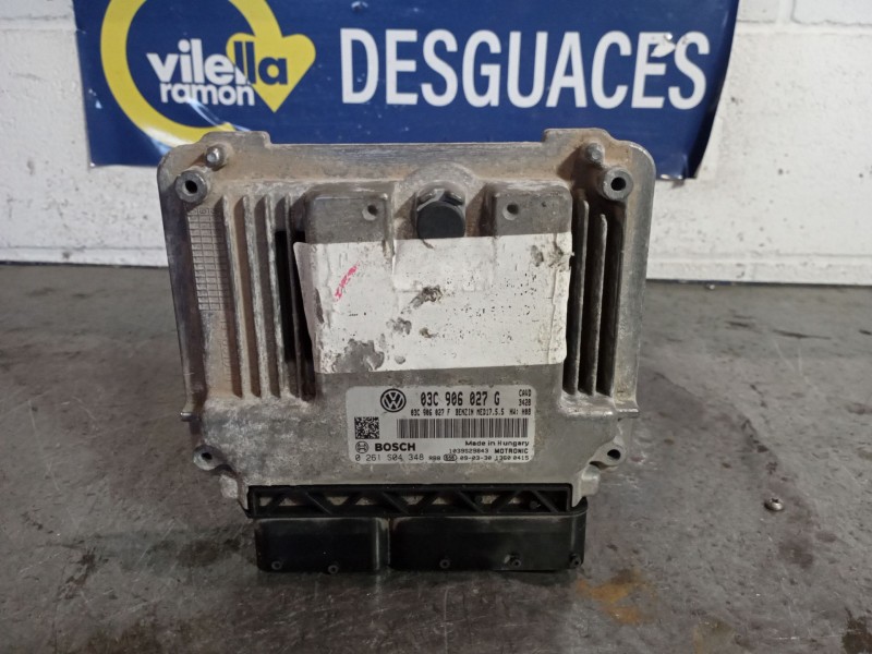Recambio de centralita motor uce para volkswagen scirocco 1.4 tsi 160 referencia OEM IAM 0261s04348  