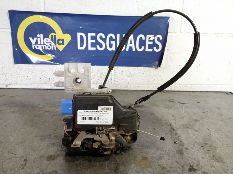 Recambio de cerradura puerta delantera izquierda para volkswagen golf v berlina (1k1) referencia OEM IAM 3D1837015  
