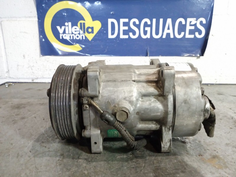 Recambio de compresor aire acondicionado para peugeot 206 berlina x-line refri referencia OEM IAM   SD7V16