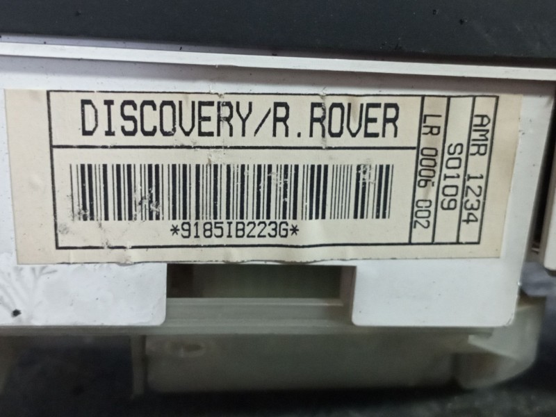 Recambio de cuadro instrumentos para land rover discovery (salljg/lj) referencia OEM IAM 9185IB223G  