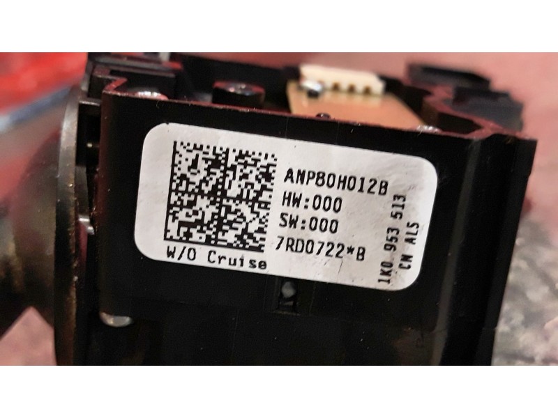 Recambio de mando intermitentes para seat leon (1p1)  | 0.05 - ...  | 0.05 - ... referencia OEM IAM 1K0953513  