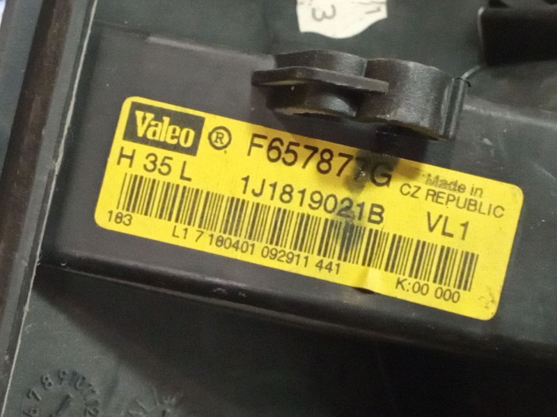 Recambio de motor calefaccion para volkswagen bora berlina (1j2) 1.6 16v referencia OEM IAM 1J1819021B F657877G 
