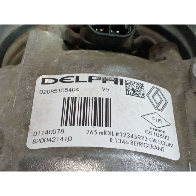 Recambio de compresor aire acondicionado para renault laguna ii (bg0)  | 0.01 - 0.07  | 0.01 - 0.07 referencia OEM IAM 0078 0114