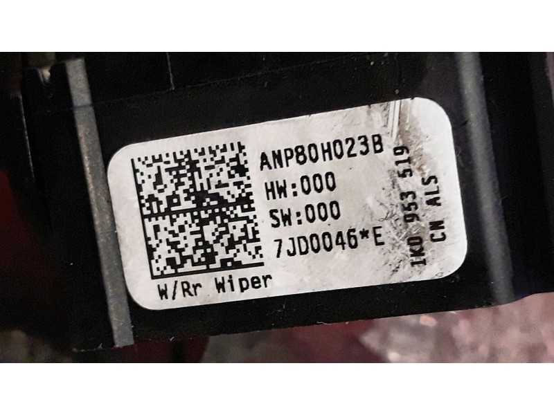 Recambio de mando limpia para seat leon (1p1)  | 0.05 - ...  | 0.05 - ... referencia OEM IAM 1K0953519  