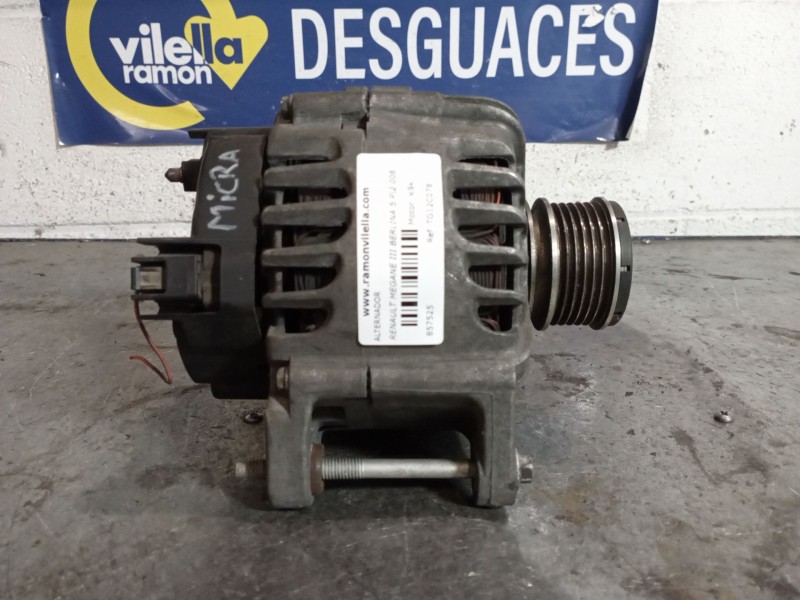 Recambio de alternador para renault megane iii berlina 5 p referencia OEM IAM TG12C078  