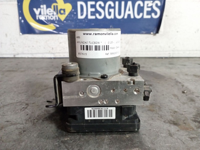 Recambio de abs para hyundai tucson  | 0.15 - ...  | 0.15 - ... referencia OEM IAM 58920D7110 BE6003R102 80BH6013R102