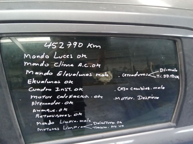 nissan note (e11e) del año 2006