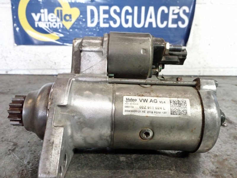 Recambio de motor arranque para seat leon (5f1) reference referencia OEM IAM ESW20ER121 02Z911024L 