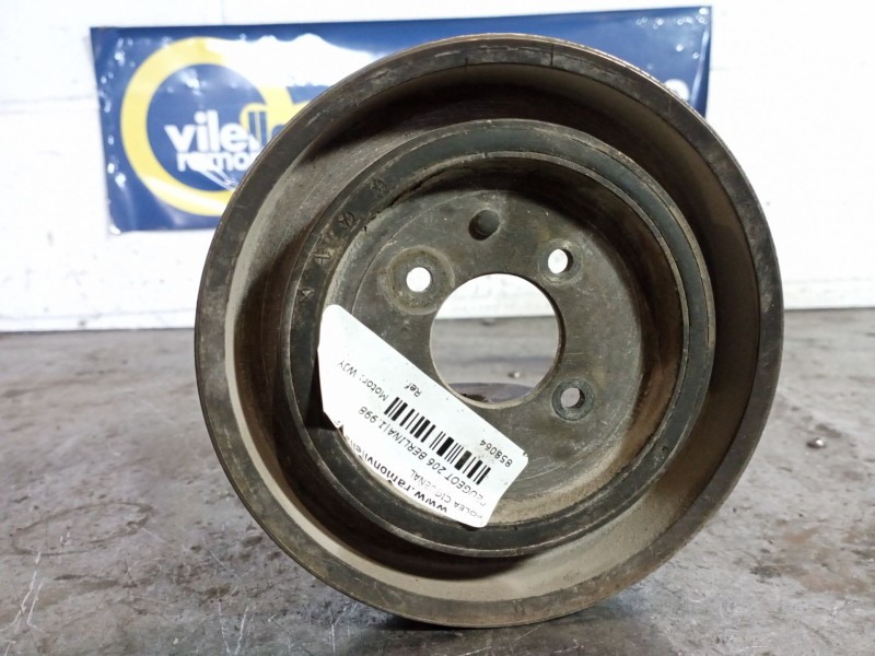 Recambio de polea cigueñal para peugeot 206 berlina x-line refri referencia OEM IAM   
