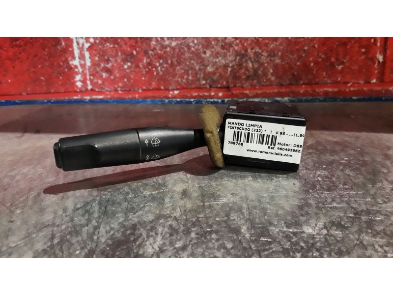 Recambio de mando limpia para fiat scudo (222)  | 0.95 - ...  | 0.95 - ... referencia OEM IAM 96049596ZL 61580002  Recambio de mando limpia para fiat scudo (222)  | 0.95 - ...  | 0.95 - ... referencia OEM IAM 96049596ZL 61580002