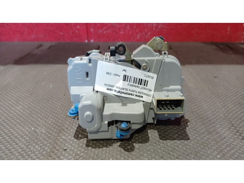 Recambio de cerradura puerta delantera derecha para peugeot partner referencia OEM IAM    Recambio de cerradura puerta delantera derecha para peugeot partner referencia OEM IAM