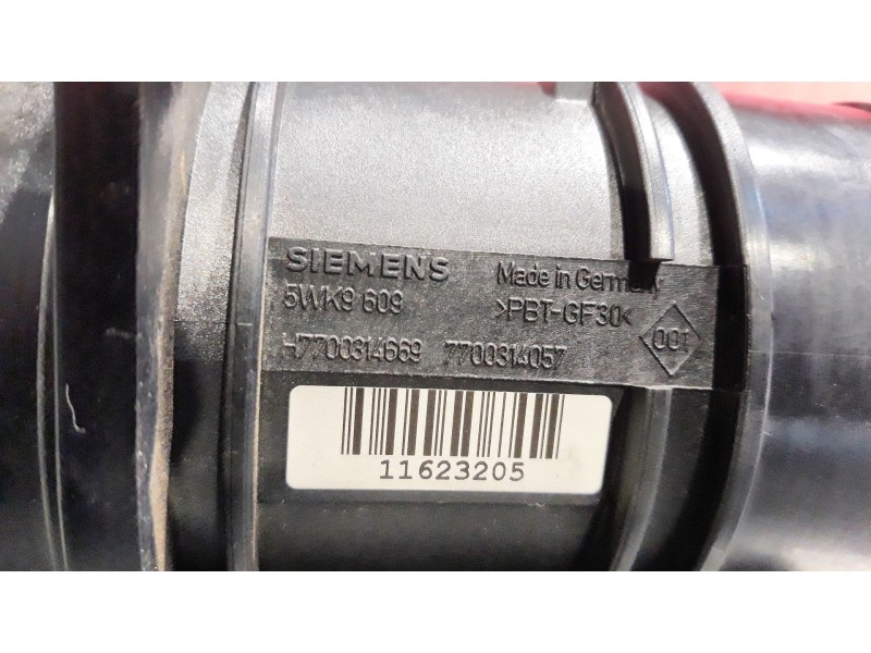 Recambio de caudalimetro para renault laguna ii (bg0) 2.2 dci (bg09) referencia OEM IAM 5WK9609 7700314669  Recambio de caudalimetro para renault laguna ii (bg0) 2.2 dci (bg09) referencia OEM IAM 5WK9609 7700314669