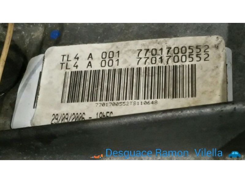 Recambio de caja cambios para renault megane ii classic berlina emotion | 09.05 - 12.10 emotion | 09.05 - 12.10 referencia OEM I