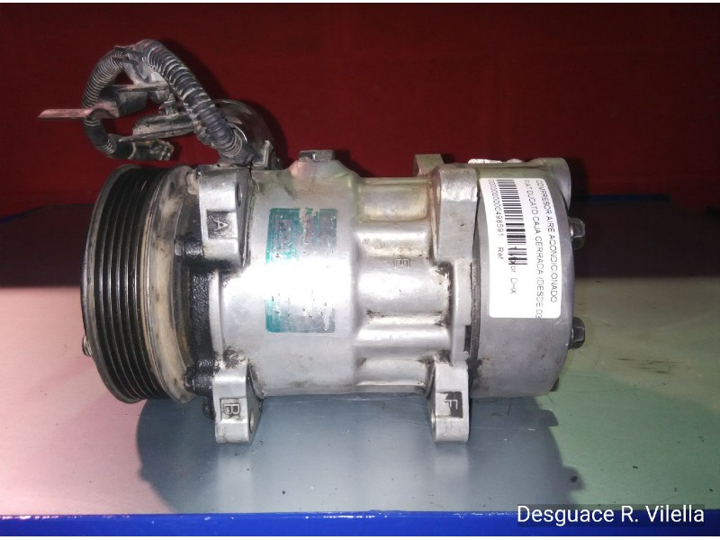 Recambio de compresor aire acondicionado para fiat ducato caja cerrada (desde 03.94) td   batalla 2850 | 03.94 - 12.01 referenci Recambio de compresor aire acondicionado para fiat ducato caja cerrada (desde 03.94) td   batalla 2850 | 03.94 - 12.01 referenci