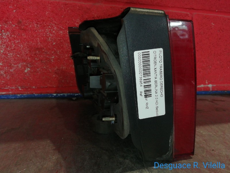 Recambio de piloto trasero derecho para citroen xantia berlina 2.0 hdi seduction | 12.98 - 12.99 2.0 hdi seduction | 12.98 - 12.
