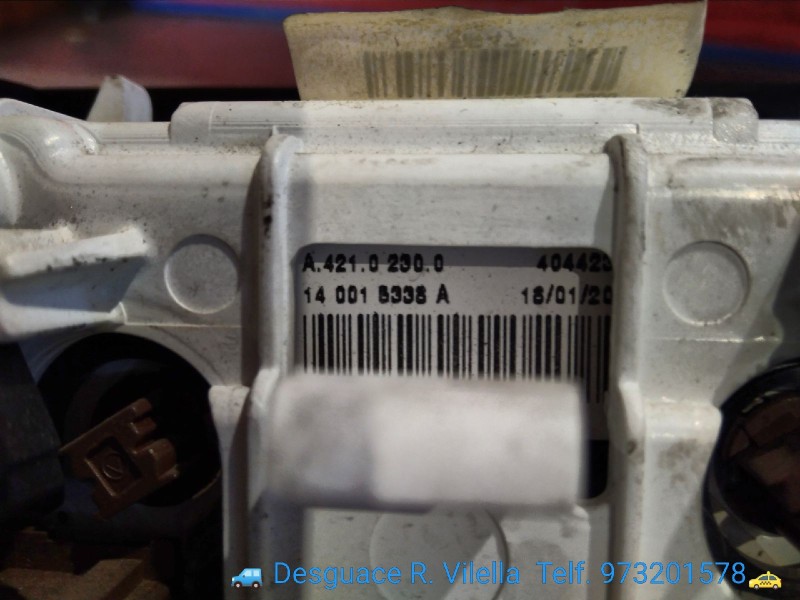 Recambio de mando calef. aire acondicio. para peugeot expert kasten furg. | 02.07 - 12.08 referencia OEM IAM   