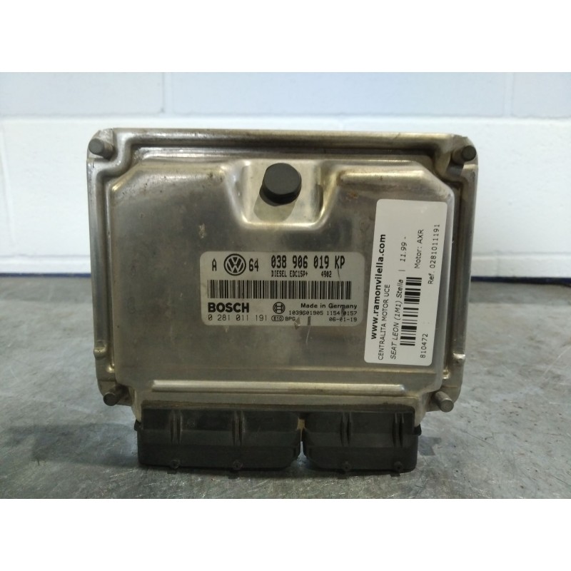 Recambio de centralita motor uce para seat leon (1m1) stella | 11.99 - 12.05 stella | 11.99 - 12.05 referencia OEM IAM 028101119