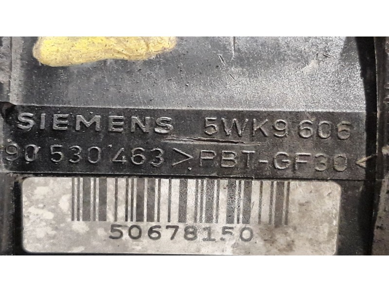 Recambio de caudalimetro para opel zafira a 1.8 16v cat | 0.99 - 0.05 1.8 16v cat | 0.99 - 0.05 referencia OEM IAM 5WK9606 90530