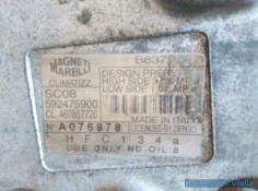 Recambio de compresor aire acondicionado para fiat punto berlina (188) 1.2 8v elx (i) | 08.99 - 12.02 1.2 8v elx (i) | 08.99 - 1 2