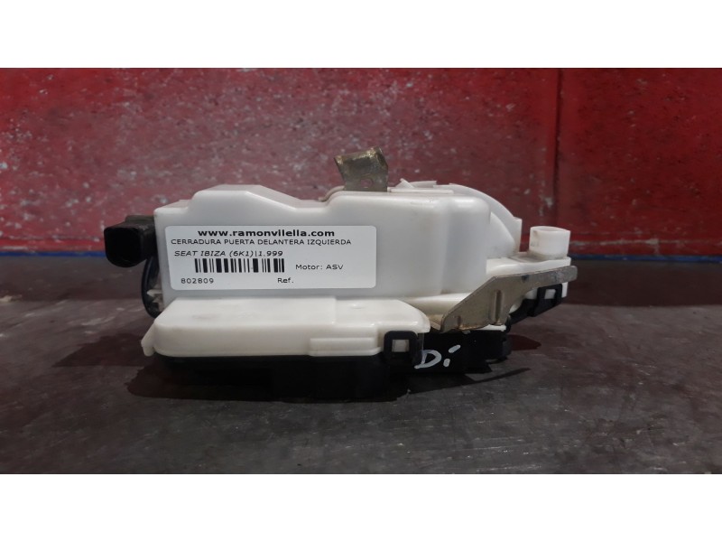 Recambio de cerradura puerta delantera izquierda para seat ibiza (6k1) sport referencia OEM IAM    Recambio de cerradura puerta delantera izquierda para seat ibiza (6k1) sport referencia OEM IAM