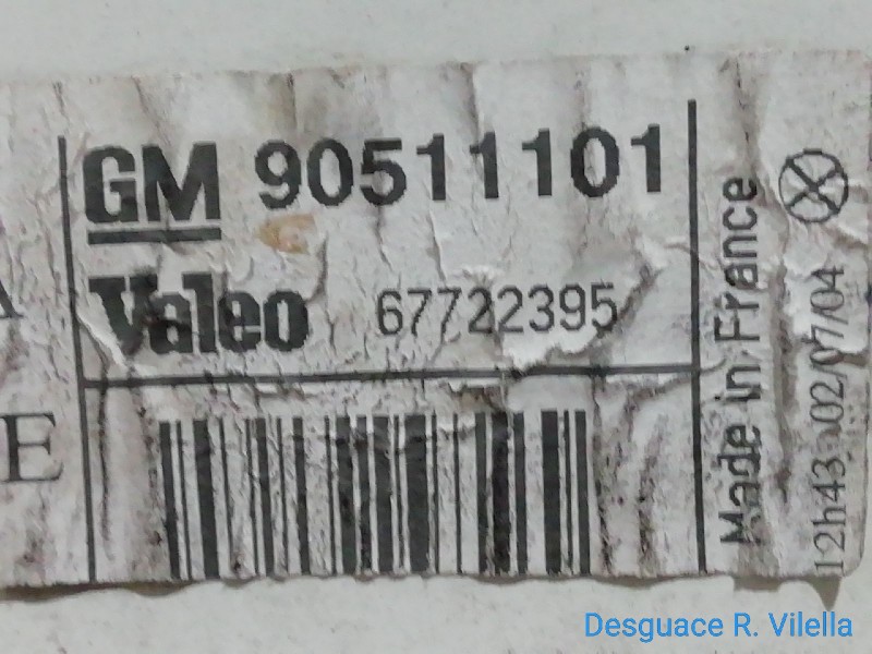 Recambio de faro izquierdo para opel astra f berlina gl | 03.92 - ... gl | 03.92 - ... referencia OEM IAM    Recambio de faro izquierdo para opel astra f berlina gl | 03.92 - ... gl | 03.92 - ... referencia OEM IAM