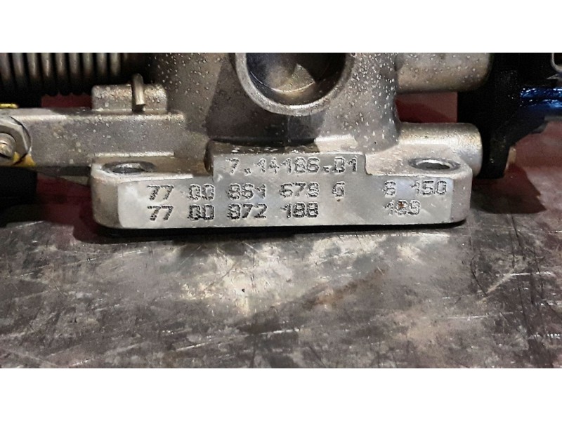 Recambio de caja mariposa para renault megane referencia OEM IAM 71418601 7700861673 