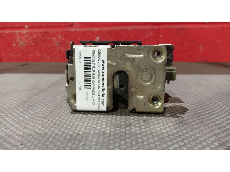 Recambio de cerradura puerta delantera derecha para renault r19 r19 chamade 1.4 tr 4v. referencia OEM IAM   