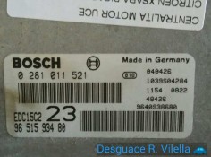 Recambio de centralita motor uce para citroen xsara picasso 2.0 hdi | 03.00 - 12.02 2.0 hdi | 03.00 - 12.02 referencia OEM IAM 0 2