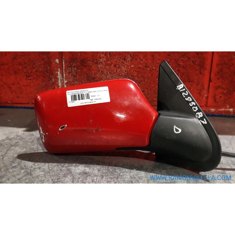 Recambio de retrovisor derecho para volkswagen golf iii berlina (1h1) 1.9 diesel | 0.91 - ... 1.9 diesel | 0.91 - ... referencia